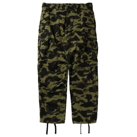 π₯ BAPE 1st Camo Cargo Pants Medium NWOT - Picture 3 of 7